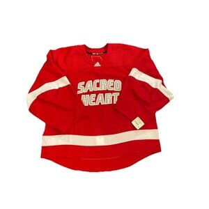 Men's adidas SHU Sacred Hearts University Hocky Jersey Men’s Size 58G NEW